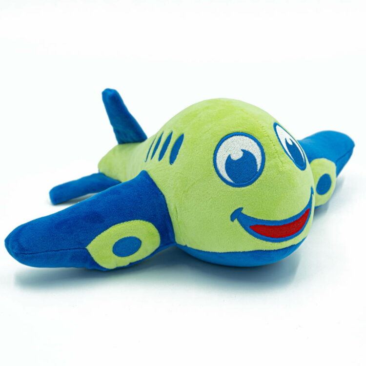 the little aviator airplane plush