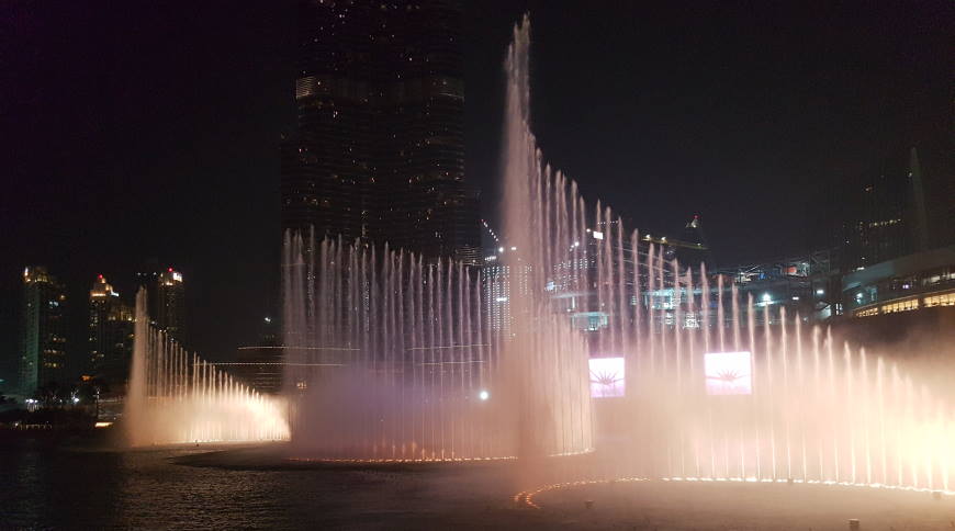 The Little Aviator Blog Visiting Burj Khalifa Dancing Fountains
